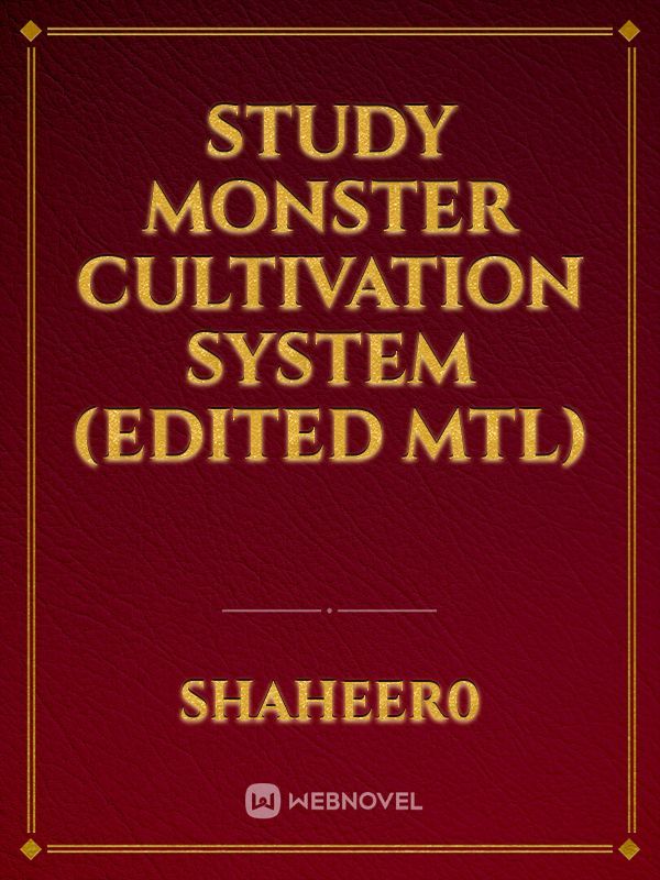 Demon Development System (Study Monster Cultivation System)