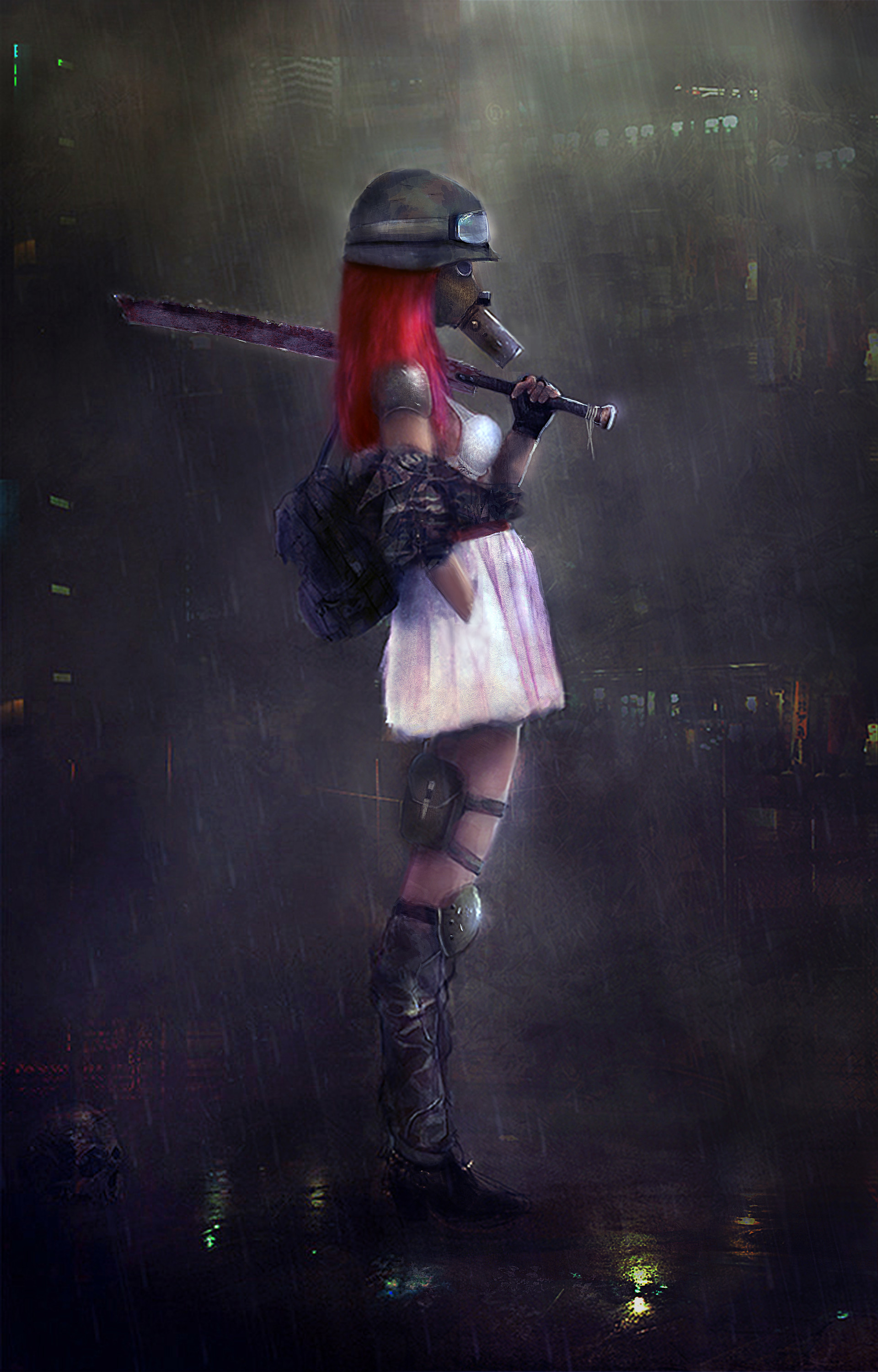 Fox Girl In An Apocalyptic World