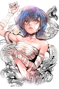 Girl With The Golden Cat Eyes