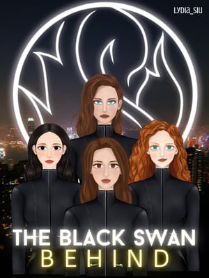 THE BLACK SWAN BEHIND (BEAUTY OF FIRE)