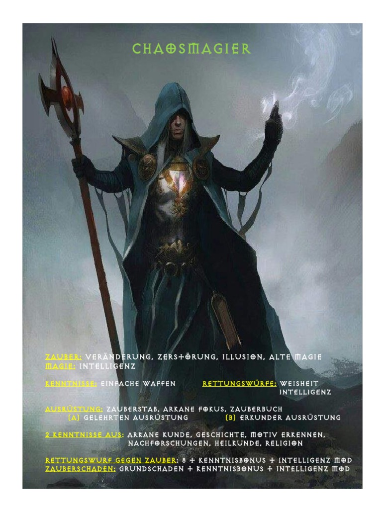 The Mage of Primordial Chaos