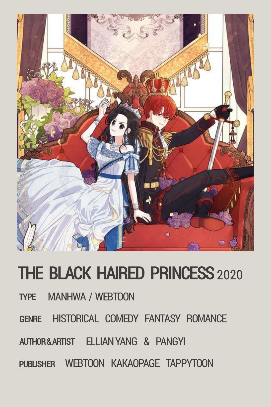 The Princess With The Jet Black Hair