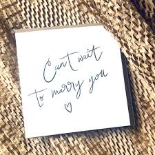 Can’t wait to marry you