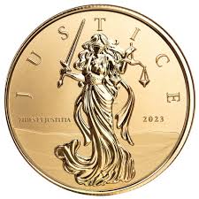 Gold coin is justice