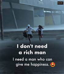 I really do not want to be a rich man