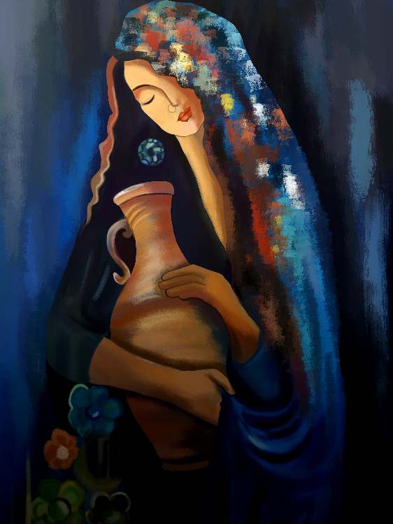 الندى الرطيب في الغزل والنسيب