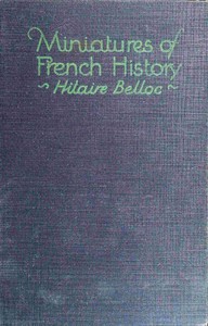 Miniatures of French history