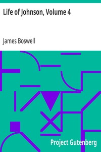 Life of Johnson, Volume 4  1780-1784