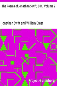 The Poems of Jonathan Swift, D.D., Volume 2