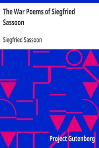 The War Poems of Siegfried Sassoon