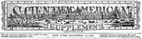 Scientific American Supplement, No. 832,  December 12, 1891