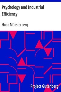 Psychology and Industrial Efficiency