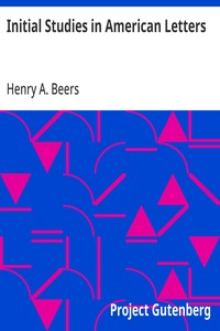 Initial Studies in American Letters
