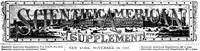 Scientific American Supplement, No. 620,  November 19,1887