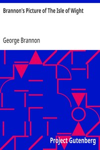 Brannon's Picture of The Isle of Wight The Expeditious Traveller's Index to Its Prominent Beauties & Objects of Interest. Compiled Especially with Reference to Those Numerous Visitors Who Can Spare but Two or Three Days to Make the Tour of the Island.