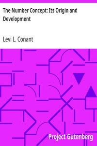 The Number Concept: Its Origin and Development