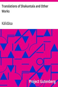 Translations of Shakuntala and Other Works