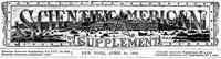 Scientific American Supplement, No. 643,  April 28, 1888