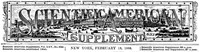 Scientific American Supplement, No. 633,  February 18, 1888