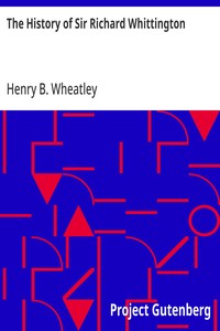 The History of Sir Richard Whittington