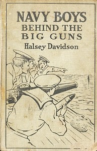 Navy boys behind the big guns