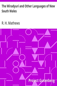 The Wiradyuri and Other Languages of New South Wales