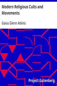 Modern Religious Cults and Movements