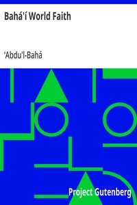 Bahá'í World Faith