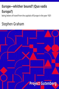 Europe—whither bound? (Quo vadis Europa?)