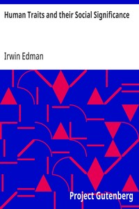 Human Traits and their Social Significance