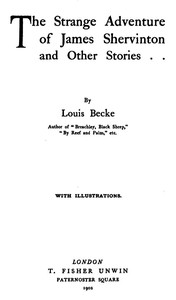 The Strange Adventure of James Shervinton  1902