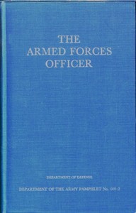 The Armed Forces Officer Department of the Army Pamphlet 600-2