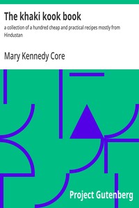 The khaki kook book