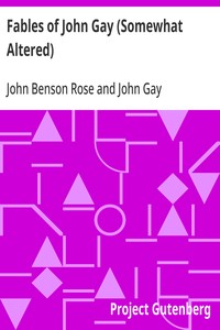 Fables of John Gay (Somewhat Altered)