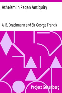 Atheism in Pagan Antiquity