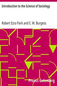 Introduction to the Science of Sociology