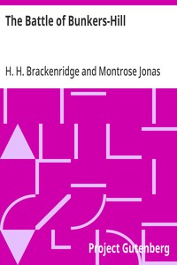 The Battle of Bunkers-Hill
