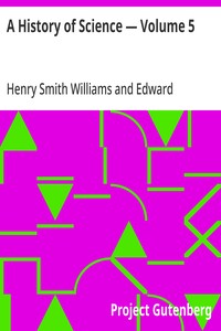 A History of Science — Volume 5