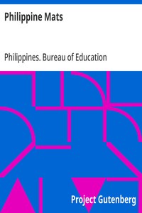 Philippine Mats Philippine Craftsman Reprint Series No. 1