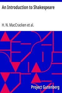 An Introduction to Shakespeare