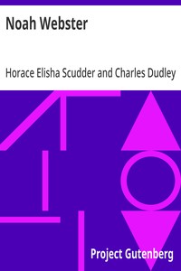 Noah Webster American Men of Letters