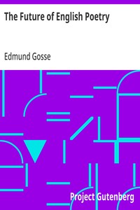 The Future of English Poetry