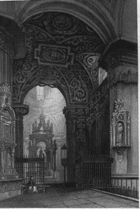 The Picturesque Antiquities of Spain  Described in a series of letters, with illustrations representing Moorish palaces, cathedrals, and other monuments of art, contained in the cities of Burgos, Valladolid, Toledo, and Seville.
