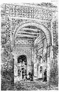 An Architect's Note-Book in Spain  principally illustrating the domestic architecture of that country.
