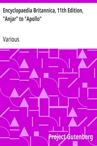 Encyclopaedia Britannica, 11th Edition, "Anjar" to "Apollo"  Volume 2, Slice 2