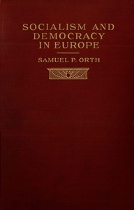 Socialism and Democracy in Europe