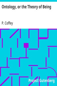 Ontology, or the Theory of Being