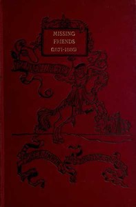 Missing Friends Being the Adventures of a Danish Emigrant in Queensland (1871-1880)