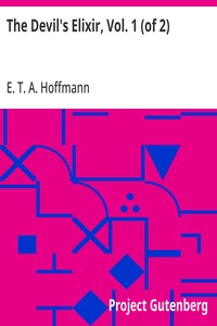 The Devil's Elixir, Vol. 1 (of 2)