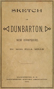 Sketch of Dunbarton, New Hampshire